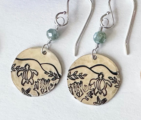 Maui Seascape Earrings