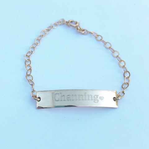Girls Bar Bracelet