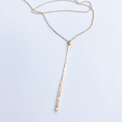 Organic Stick Necklace