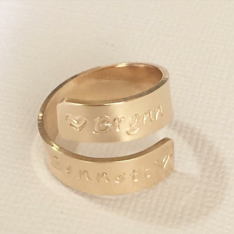 Gold Fill Wrap Ring