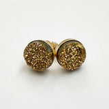 Druzy Stud Earrings