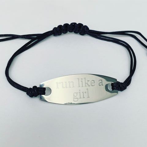 Run Like a Girl Bracelet