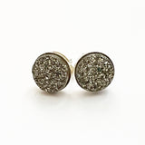 Druzy Stud Earrings