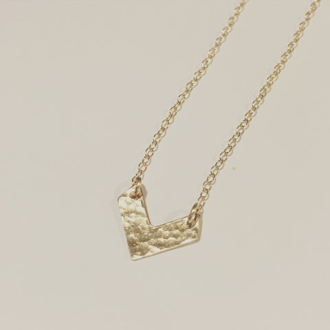 Chevron Necklace - Small