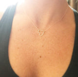 Open Heart Necklace