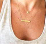 Mini Horseshoe Necklace
