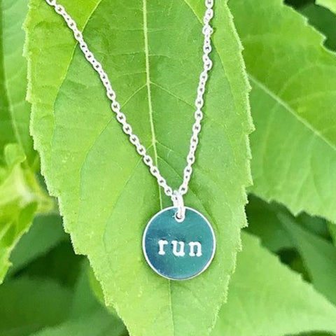 Run Coin Necklace