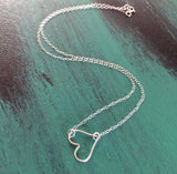 Open Heart Necklace