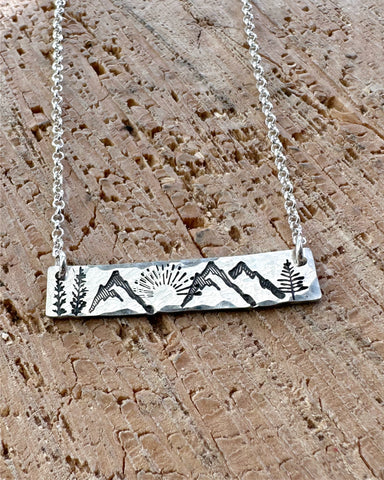 Three Sisters Wilderness Necklace